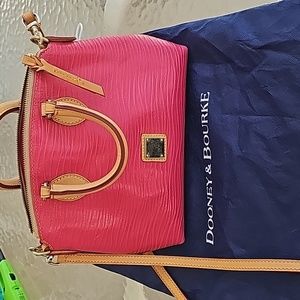 Pink Dooney and Bourke pocketbook